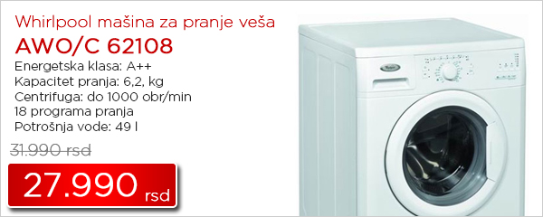 Whirlpool mašina za pranje veša AWO/C 62108, Whirlpool mašina za pranje veša AWO/C 62128, Whirlpool mašina za pranje veša AWO/C 62010, Whirlpool mašina za pranje veša AWO/C 62012 Whirlpool mašina za pranje veša AWO/C 62108, Whirlpool mašina za pranje veša AWO/C 62128, Whirlpool mašina za pranje veša AWO/C 62010, Whirlpool mašina za pranje veša AWO/C 62012