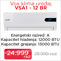 Vox klima uređaj VSA1 - 12 BR Vox klima uređaj VSA1 - 12 BR