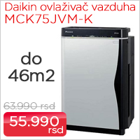 Daikin ovlaživač vazduha MCK75JVM-K