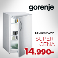 Gorenje samostalni frižider RB3090AWV Gorenje samostalni frižider RB3090AWV