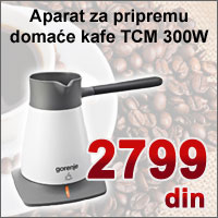 Gorenje aparat za pripremu domaće kafe TCM 300W