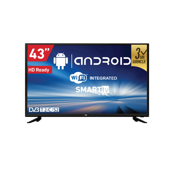Vox televizor ANDROID TV LED 43ADS311G - Cool Shop