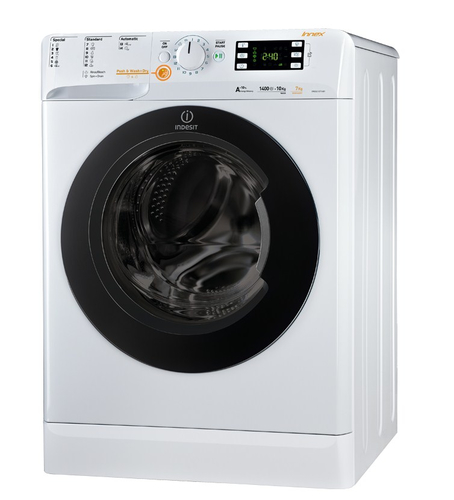 Indesit mašina za pranje veša XWDE 1071481XWKKK EU - Cool Shop