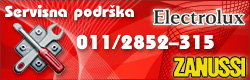 Servis Elektrolux i Zanussi Servisna podrška Elektrolux i Zanussi