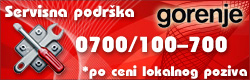 Servis Gorenje Servisna podrška Gorenje
