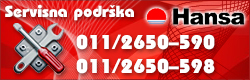 Servis Bosch Servisna podrška Hansa