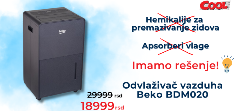 Beko Odvlazivac Vazduha BDPM 020 - Cool Shop