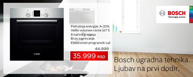 Bosch ugradna rerna HBN532E5 - Cool Shop