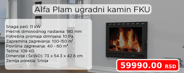 Alfa Plam kamin FKU