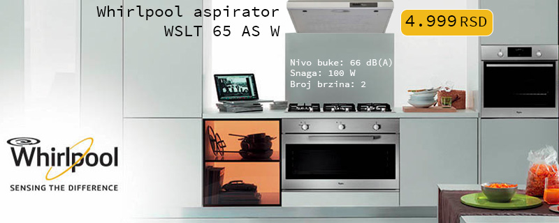 Whirlpool aspirator WSLT 65 AS W - Cool Shop