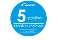 Candy - 5 godina garancije