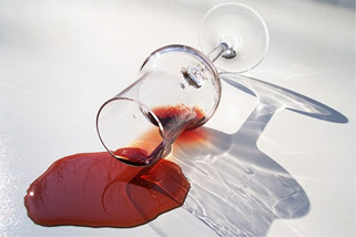 Red Wine, Spill, Spot, Glass, Red