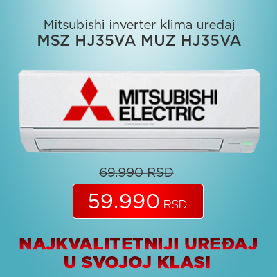 Mitsubishi inverter klima uređaj MSZ HJ35VA MUZ HJ35VA - Cool Shop