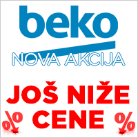 Beko akcija - još niže cene - bela tehnika marke Beko na popustu