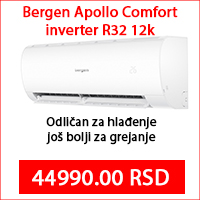 Bergen Apollo Comfort inverter R32 12k - Cool Shop