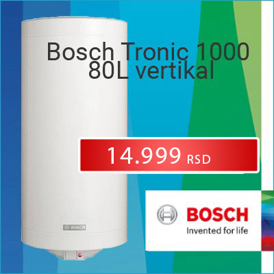 Bosch Tronic 1000 80L vertikalni - Cool Shop
