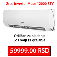 Gree inverter Muse 12000 BTY - Cool Shop