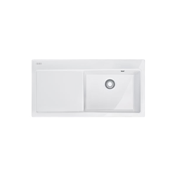 Franke sudopera Mythos MTK 611 100 desna 124.0335.708 GLEČER BELA - Cool Shop