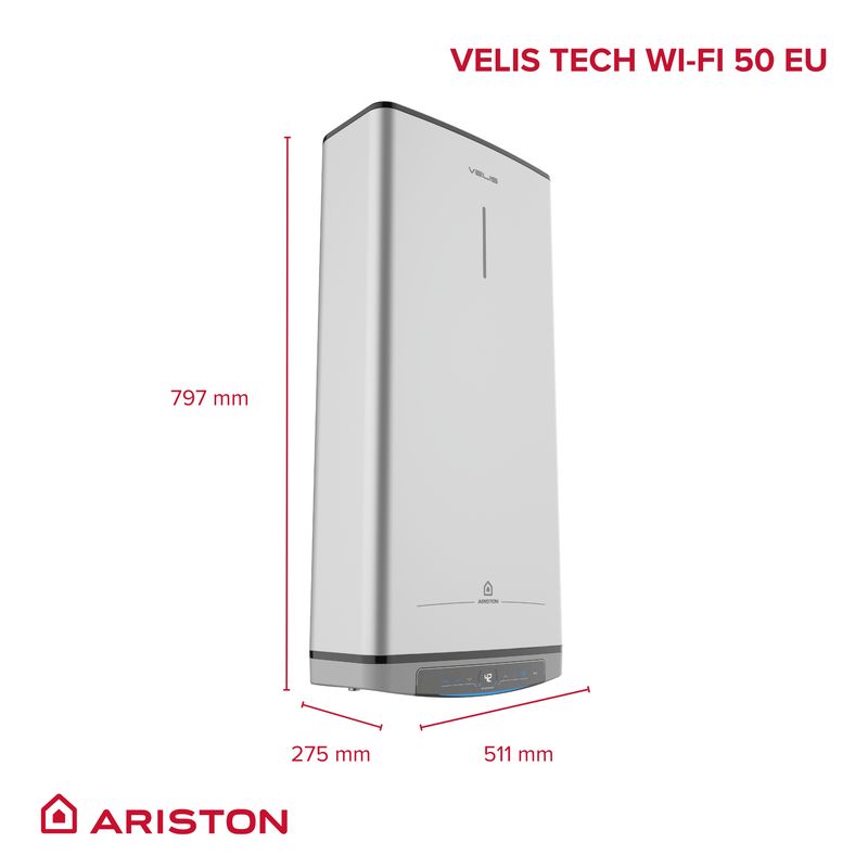 Ariston Velis bojler pro wi-fi 50 EU